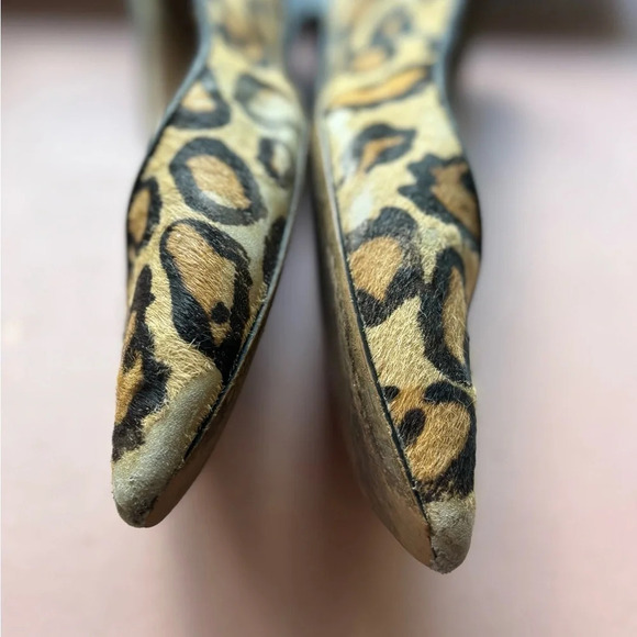 Sam Edelman Rae Leopard Print Point Flat size 9.5 - Picture 6 of 15